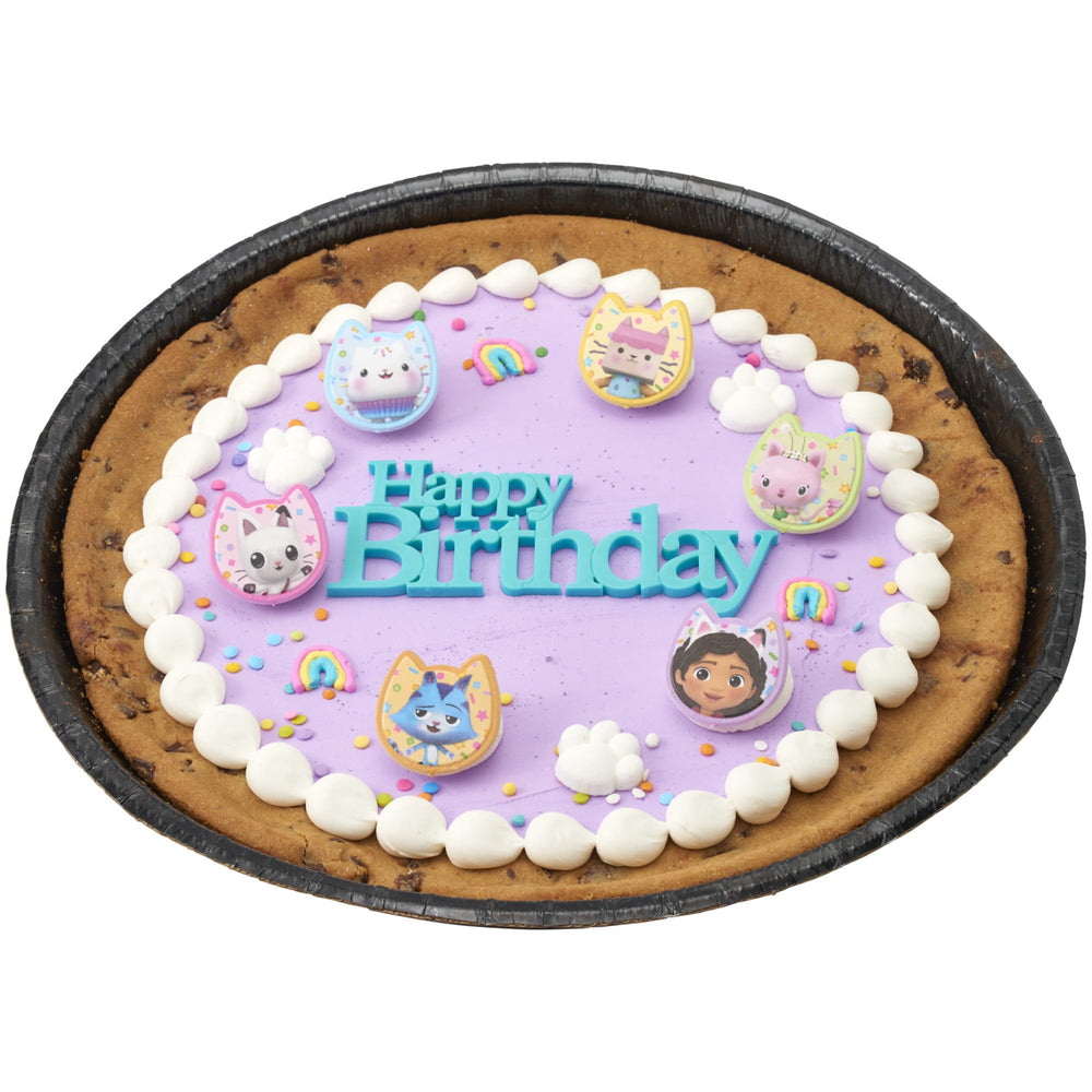 DecoPac Gabby's Dollhouse Ring packaging showcases licensed toppers for celebrations.