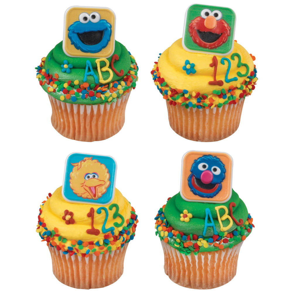 DecoPac Sesame Street cake toppers suit professional or home bakers.