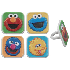 DecoPac Sesame Street toppers collection for decorating cakes and cupcakes.