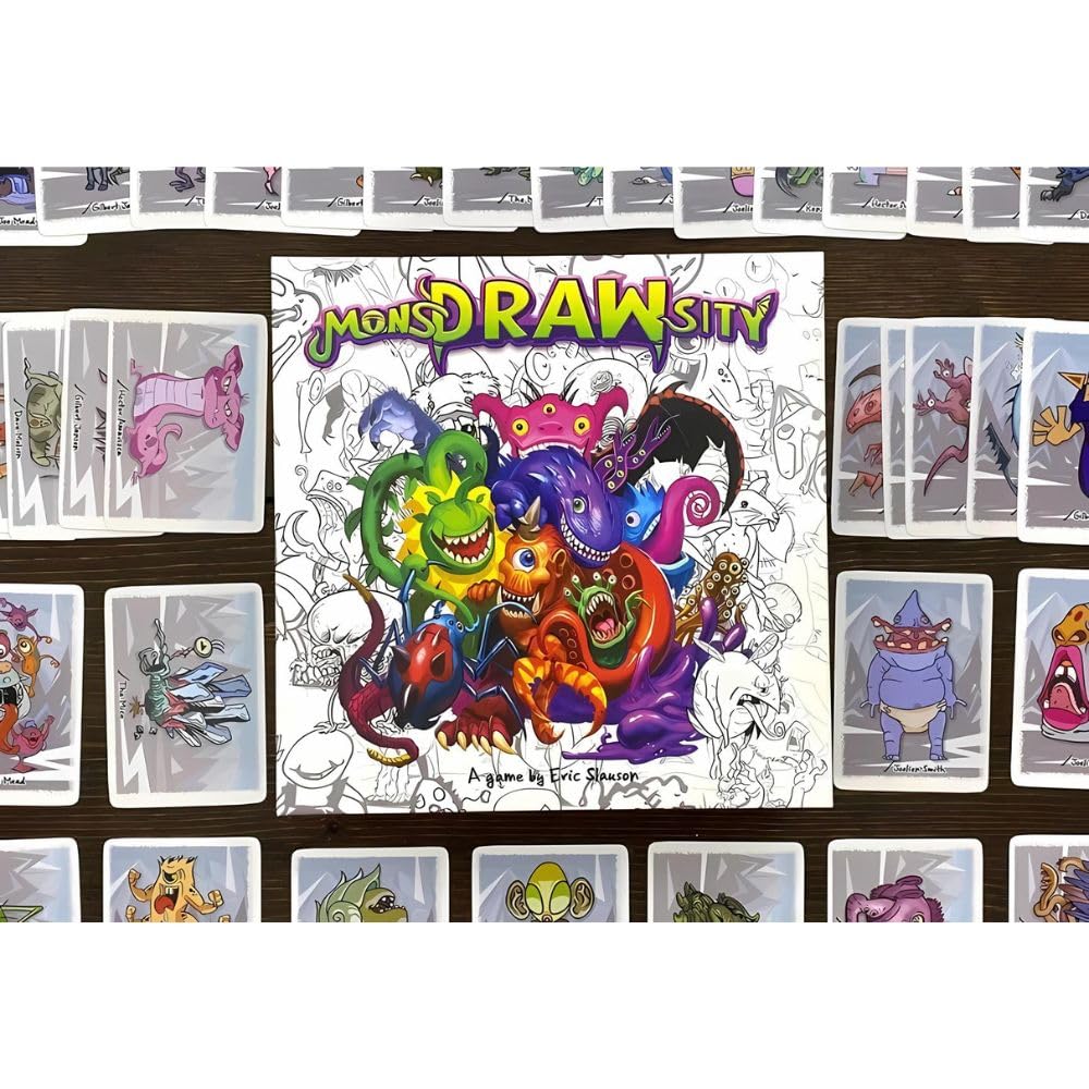 MonsDRAWsity description prompts card sparks storytelling and laughter.