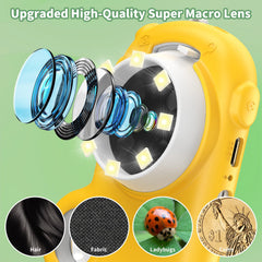 Deepoter 1080p photo and video capture lets kids document discoveries.
