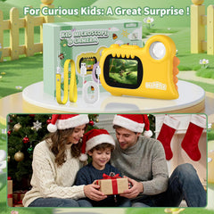 Deepoter portable handheld design fits small hands for on-the-go learning.