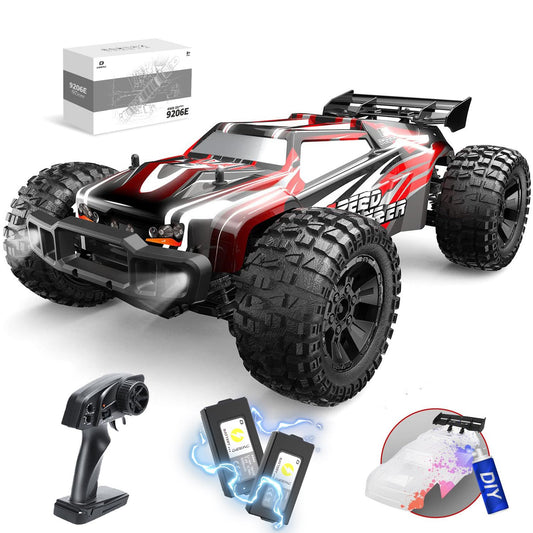 DEERC 9206E DIY shell design highlights customization for unique looks on rugged terrain.