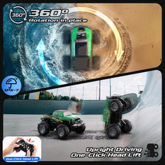 DEERC BG028 360° rotation enables smooth stunts and beginner-friendly practice.