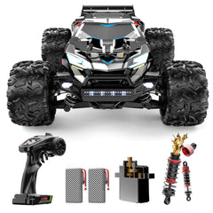 DEERC brushless RC truck with 2840-4000KV motor for fast, responsive acceleration.