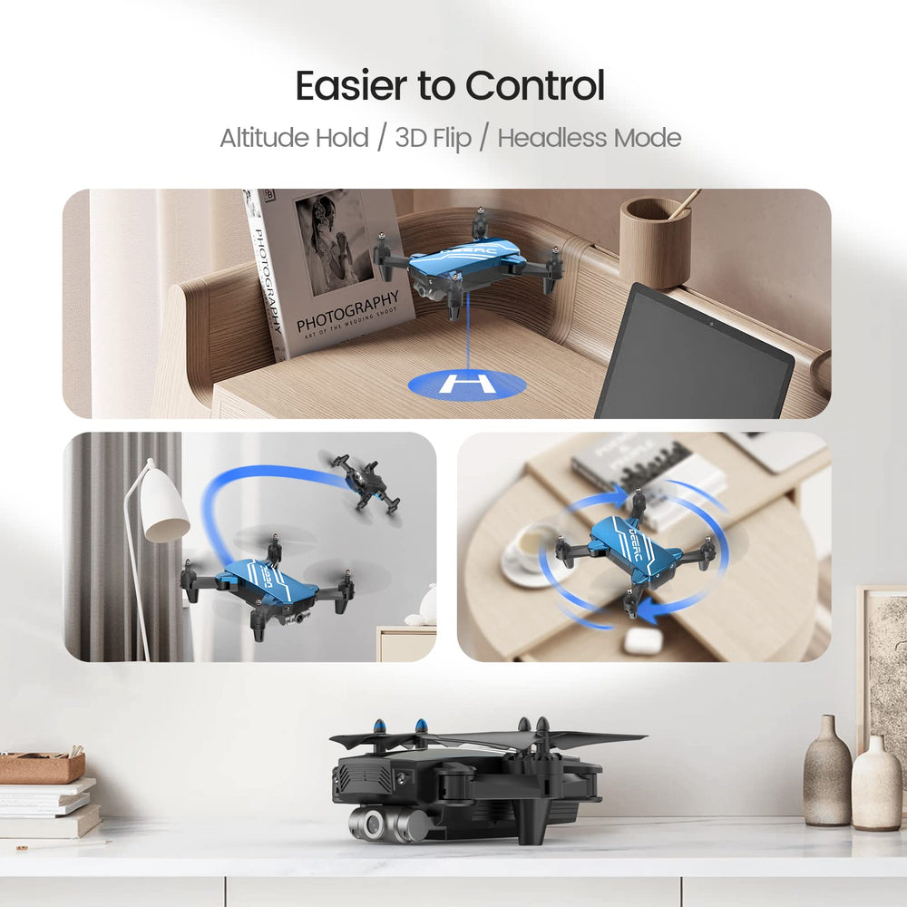 DEERC D20 altitude hold keeps the drone steady at a chosen height