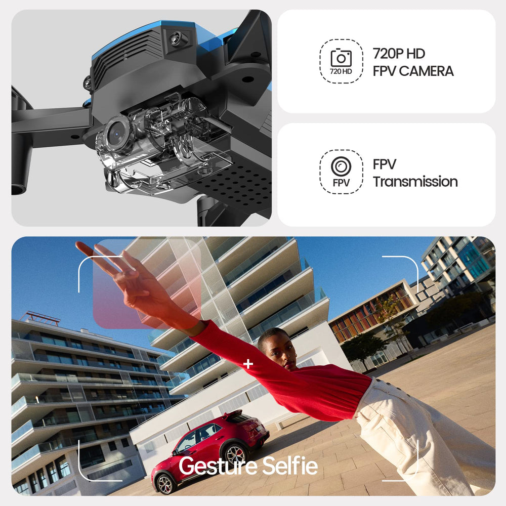 DEERC D20 gesture selfie mode lets kids capture hands-free moments