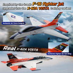 DEERC F-16 X-62A Vista remote control unit for reliable handling