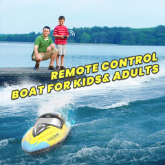 DEERC 2.4 GHz remote ensures responsive, lag-free control.
