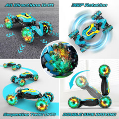 DEERC music and light show enhances immersive driving experiences for kids.
