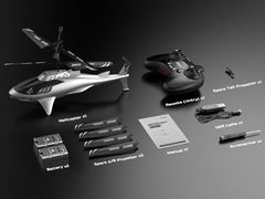 DEERC Shark RC helicopter beginner-friendly controls for confident first flights.