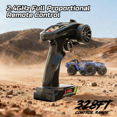 DEERC spare tire included supports on-the-go field repairs.