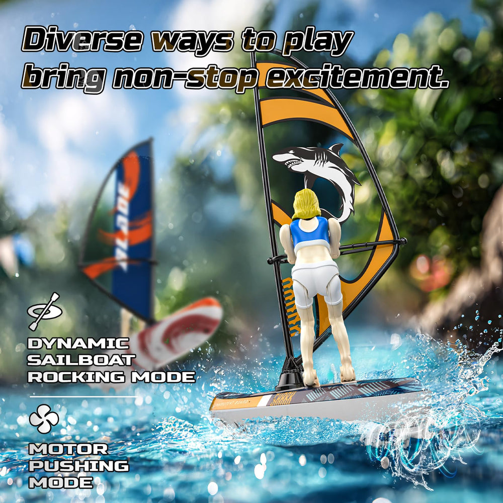 DEERC water-sensing start activates only in water for safety