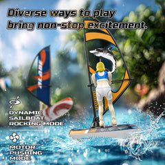 DEERC water-sensing start activates only in water for safety