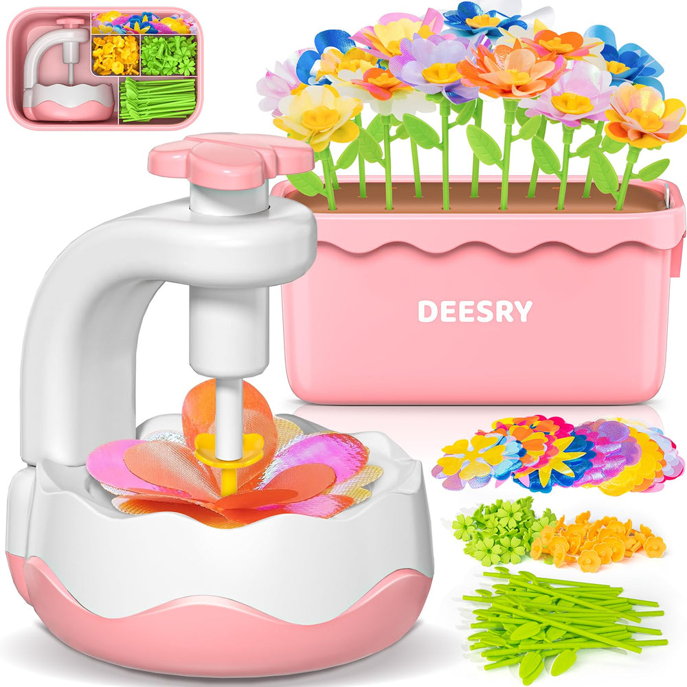 Deesry craft kit petal set enables colorful, safe floral designs for kids.