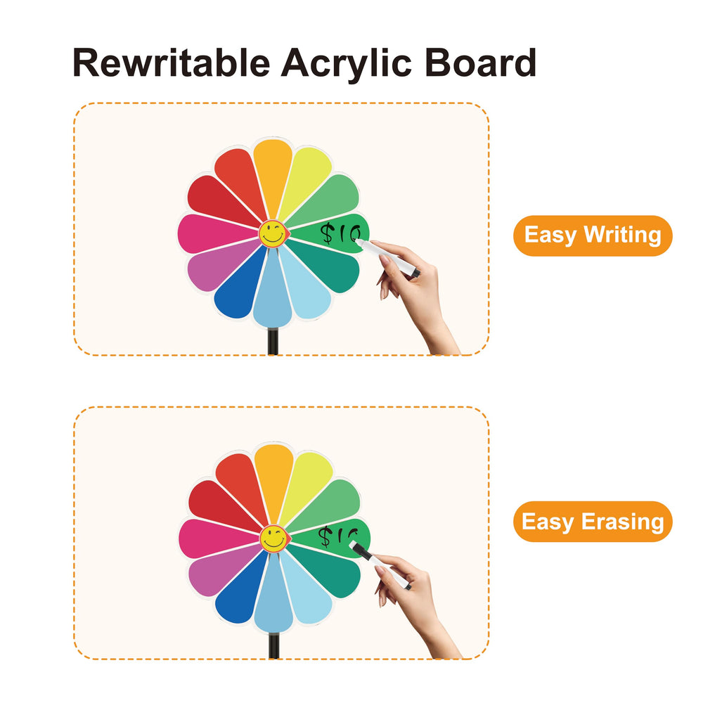 Delizon classroom and party use wheel for engaging activities.