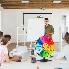 Delizon party wheel brings fun to games, parties, and family gatherings.