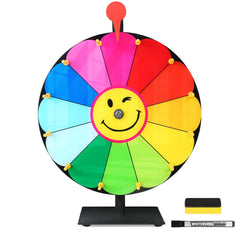 Delizon prize wheel sunflower pattern ready for classroom rewards and interactive learning.