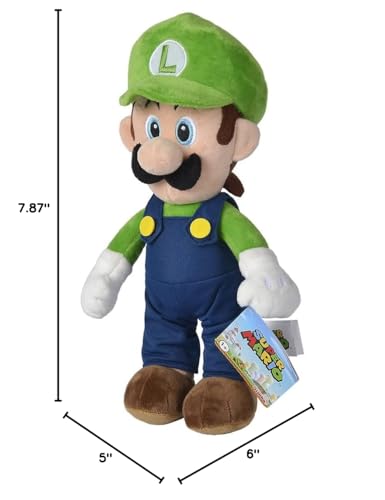 Deluxe Paws Simba Luigi detail stitching close-up, plush toy craftsmanship.
