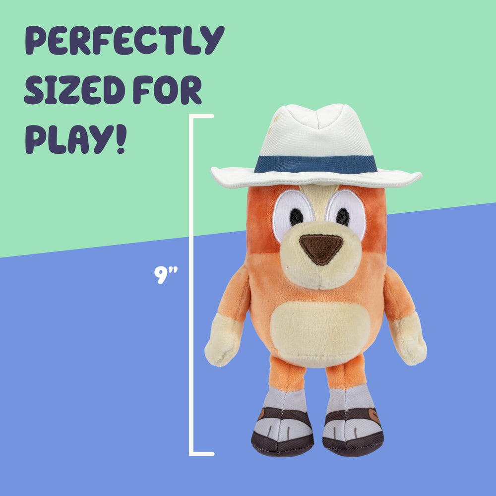 Deluxe soft fabric plush with premium embroidery.