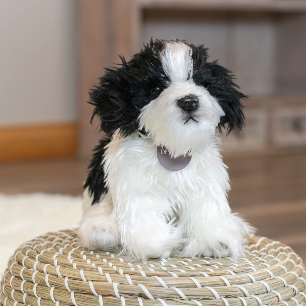 DEMDACO Havanese dog plush features soft fabric and lifelike accents for gentle snuggles.