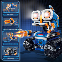Demkia 5in1 robot kit app control enabling screen-free to digital play
