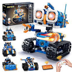 Demkia 5in1 robot kit assembly model for hands-on STEM learning