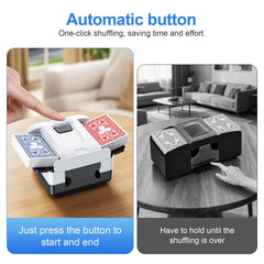 Demolike shuffler portable design fits inside a bag