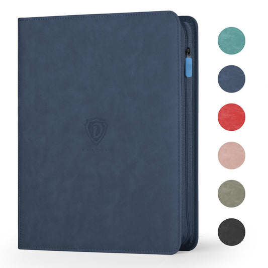 Deoyibu 9-pocket binder front view shows double-sided access for quick card retrieval.