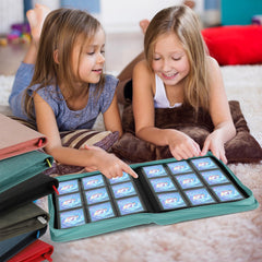 Deoyibu versatile binder fits MTG, Yu-Gi-Oh, sports cards and more.