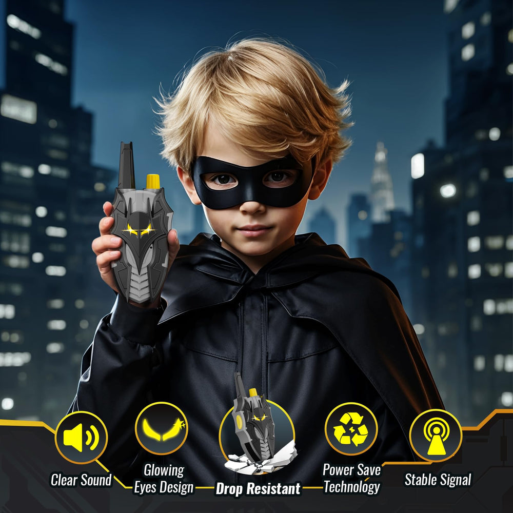 DEOZHANG Winged Dart Walkie Talkie, durable and easy for kids to use.