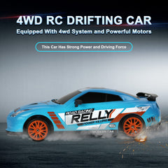 Desdoni RC drift car top view highlighting scale design