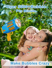 Deserthome safe ABS plastic construction ensures kid-friendly bubble fun.