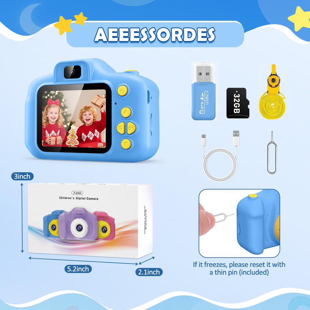 Desuccus Kids Camera gift box ideal for birthdays and holidays
