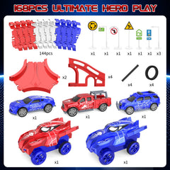 Desuccus Spider traffic signs guide safe, organized play sessions.