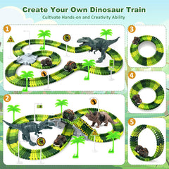 Desuccus track ramps and crossroad enabling varied routes.