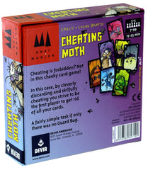 Devir Cheating Moth hand of cards, perfect for bluffing and social play.