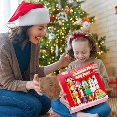 D-FantiX Penguin no-snap table favor complements cozy Christmas table traditions.