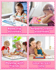 D-FantiX animal scene sticker book inspires pretend play and scene building