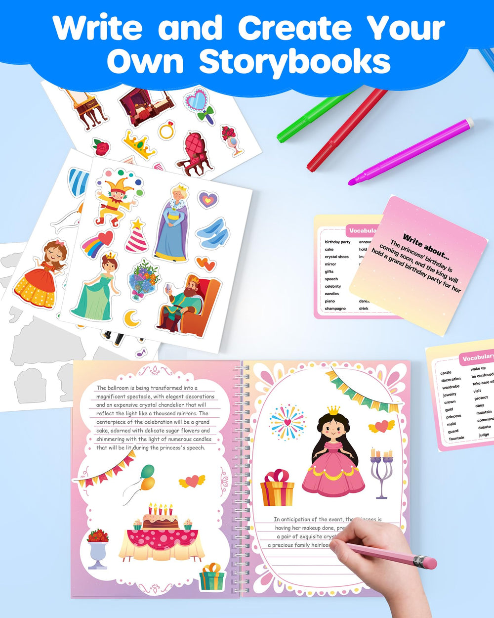 D-FantiX hardcover storybooks trio ready for imaginative adventures