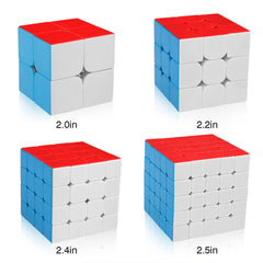 D-FantiX Meilong MF3S 3x3 cube close-up emphasizes smooth turning.