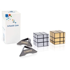 Compact two-pack cube set fits into backpacks for on-the-go play