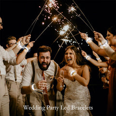 White Dhseinat bracelet is reusable and easy to wear all night.