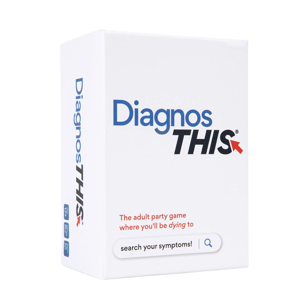 DiagnosThis diagnosis cards spread during game night for quick laughs and social engagement.
