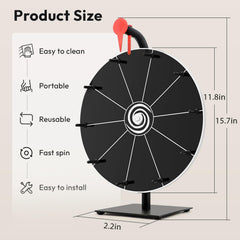 Dialorys eraser helps you clean and swap prizes between spins efficiently