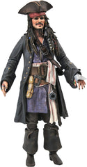 Diamond Select Toys Jack Sparrow action figure, 7-inch scale, ideal for display and storytelling.