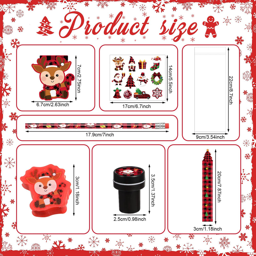 Dianelhall Christmas erasers offer playful cleanup for kid crafts and school projects.