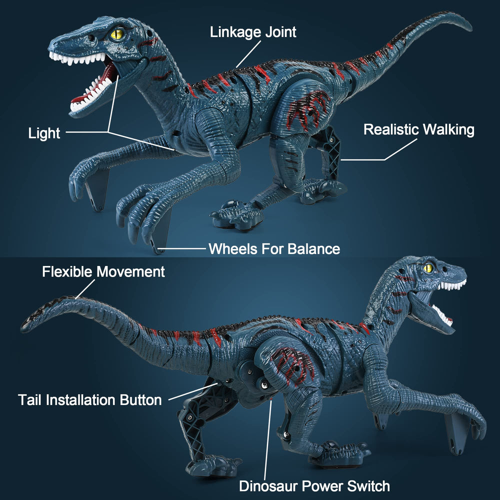 DibyAgl Velociraptor tail wag highlights lively playtime