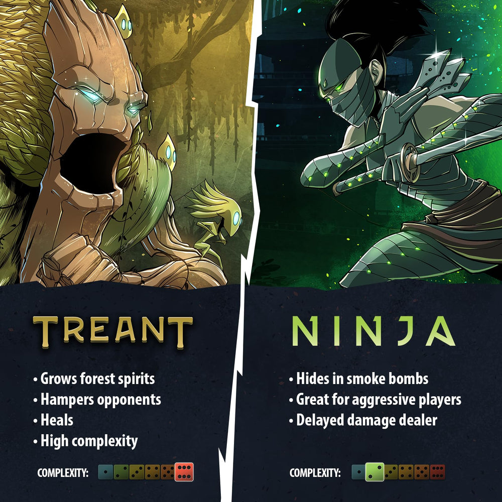 Dice Throne full-color rulebook clarifies fast-paced combat rules