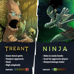 Dice Throne full-color rulebook clarifies fast-paced combat rules